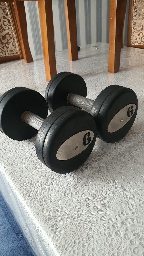 Gantel 6 kilo 1juft
