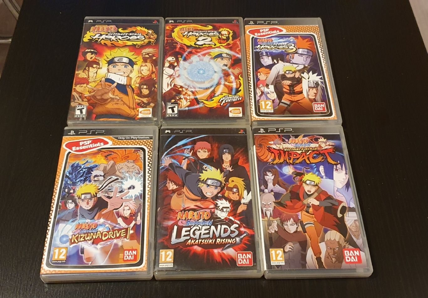 Seria Naruto Psp