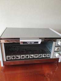 Cuptor grill electric cu termostat inox