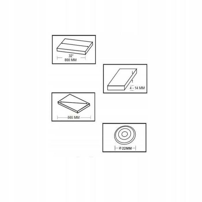 Masina profesionala de taiat placi ceramice 800mm (KD10675)