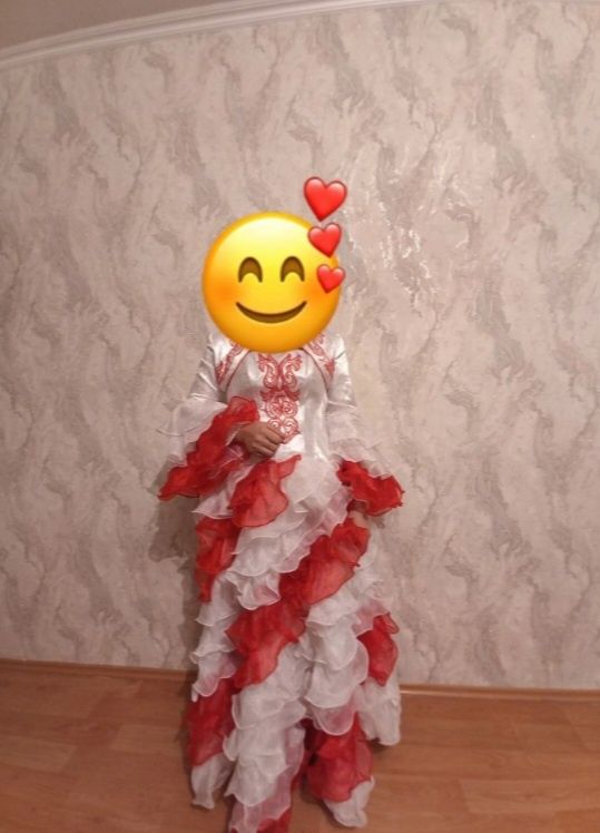 Дёшего!! Казакское национальное платье 3000