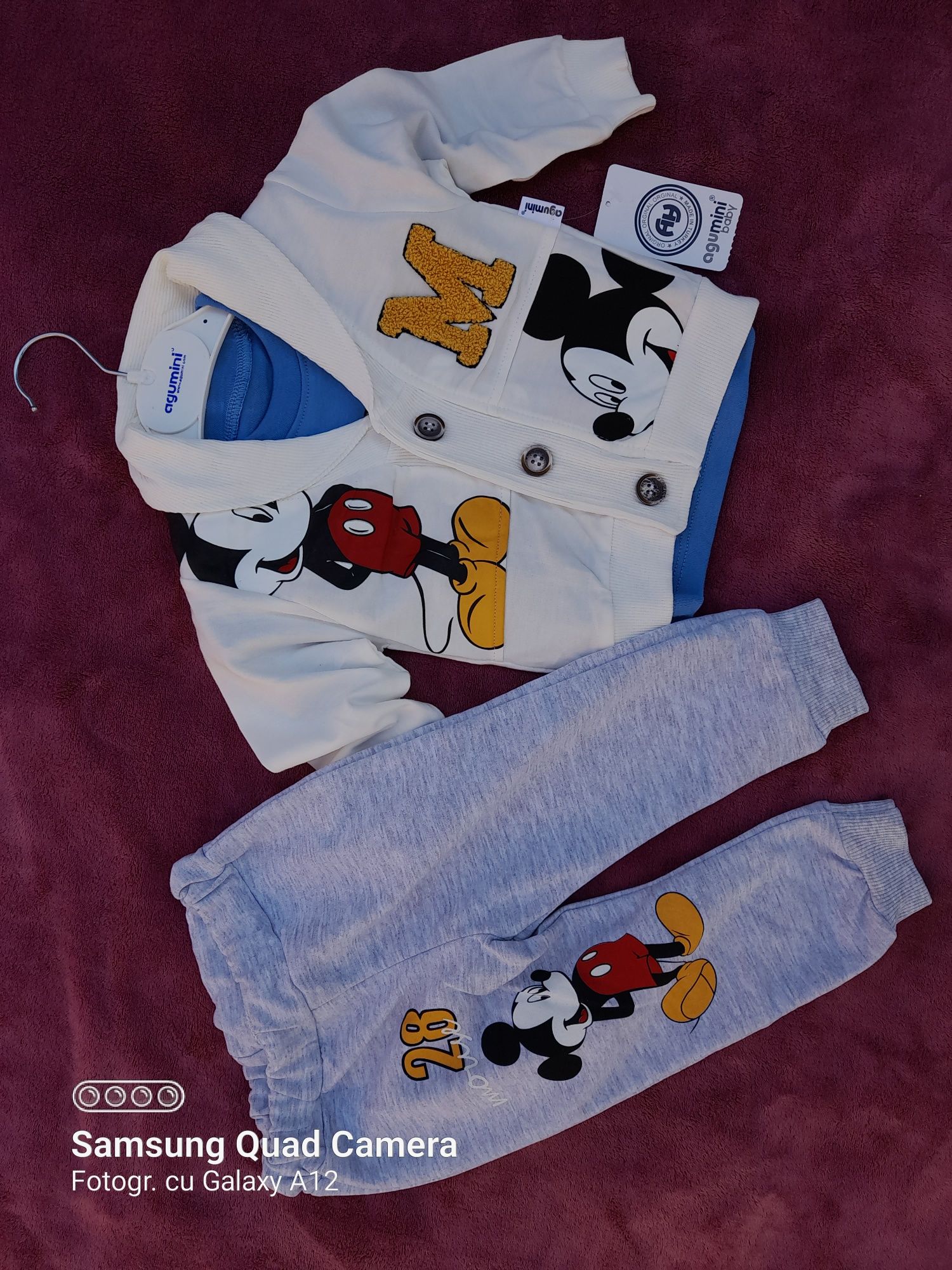 Compleu Mickey Mouse 3 piese