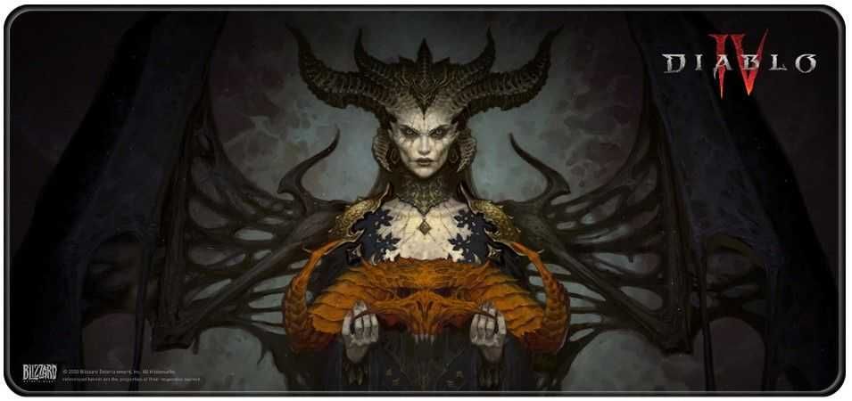 Подложка за мишка Blizzard Games: Diablo IV - Lilith