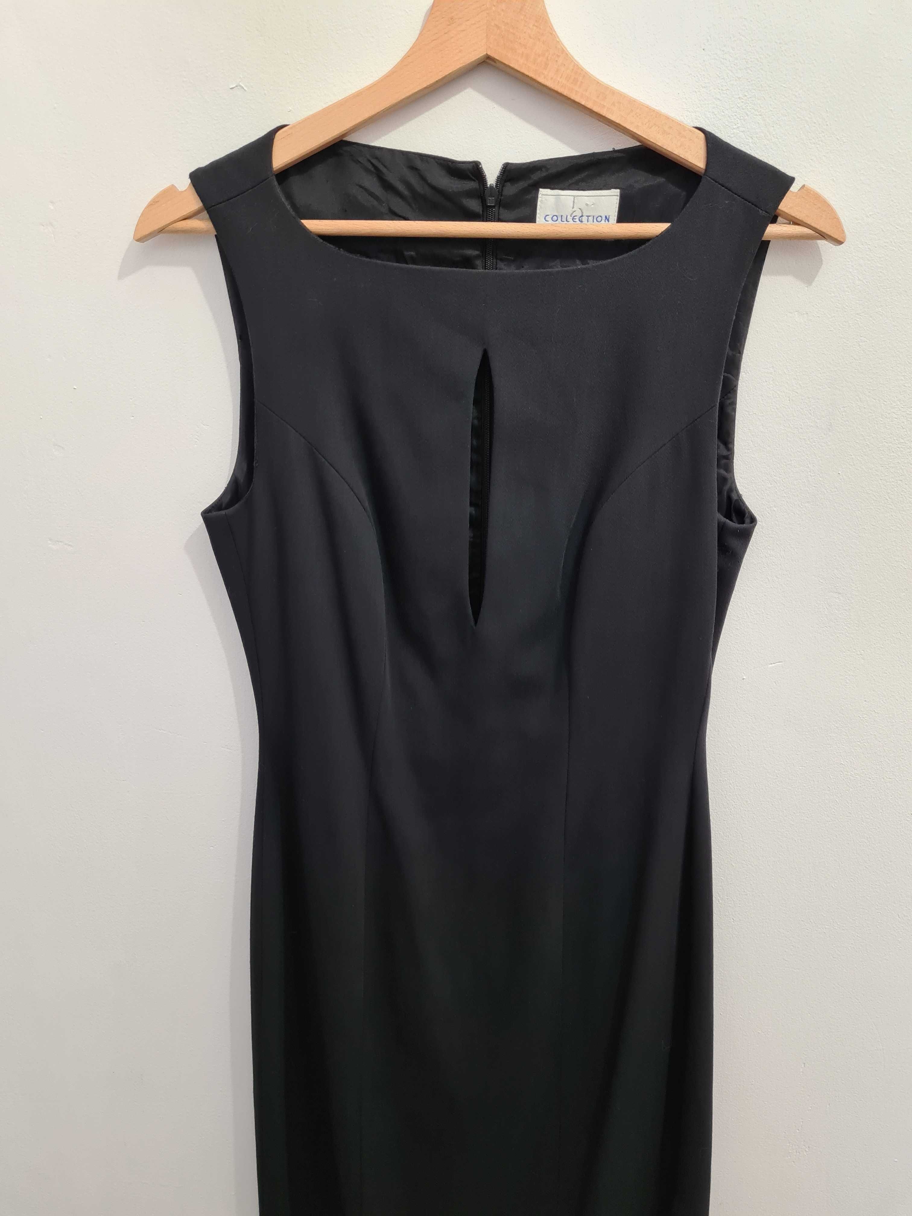 Rochie maxi neagră, M