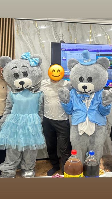 Прокат тедди мишки 4000 тг