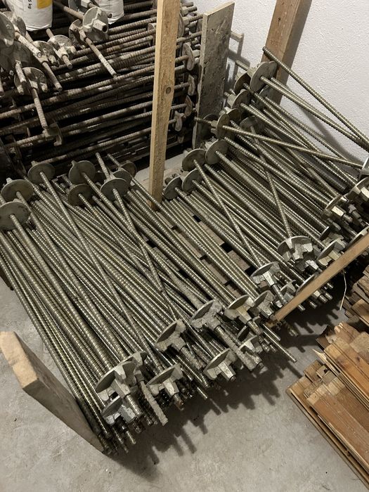 Кофражни шпилки, гайки и стеги - нови и втора употреба - Храмар