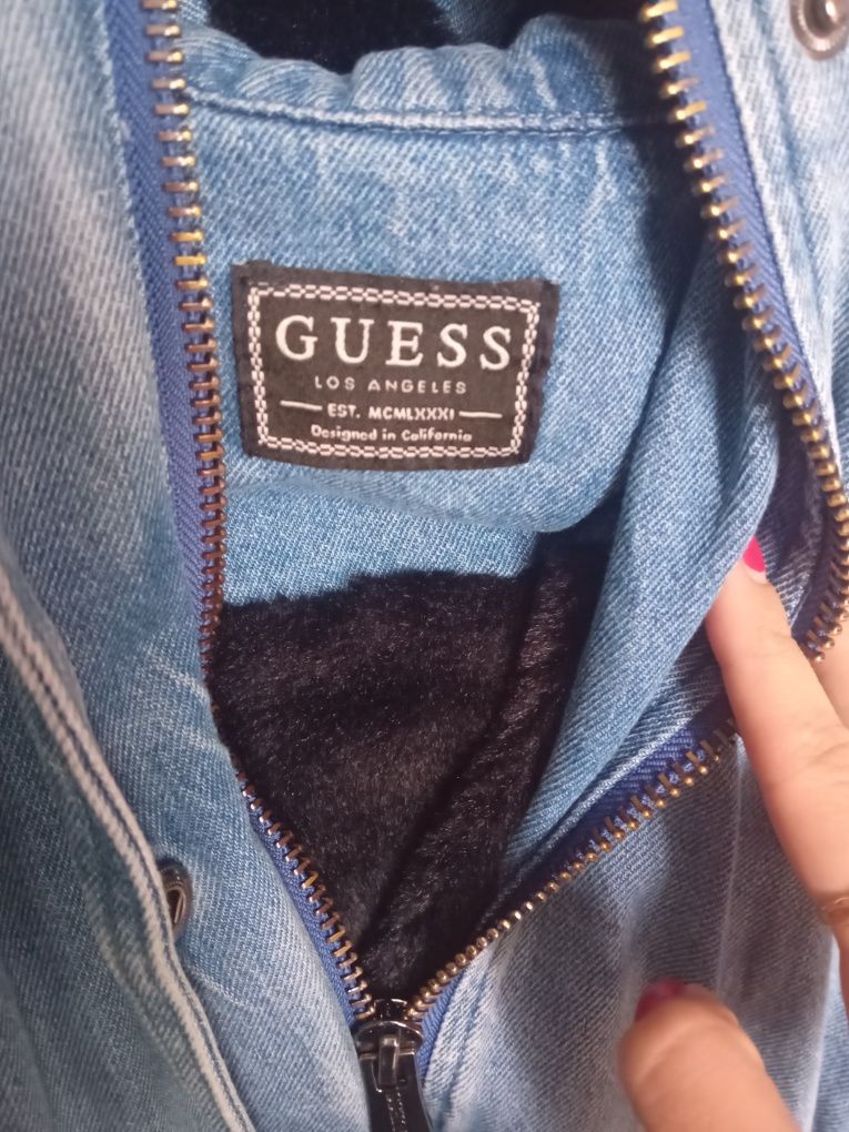 Дънкова парка Guess