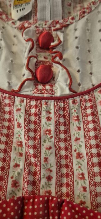 Rochie fete din bumbac 4-5 ani