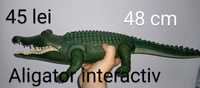 Jucărie interactiva Aligator cu sunete