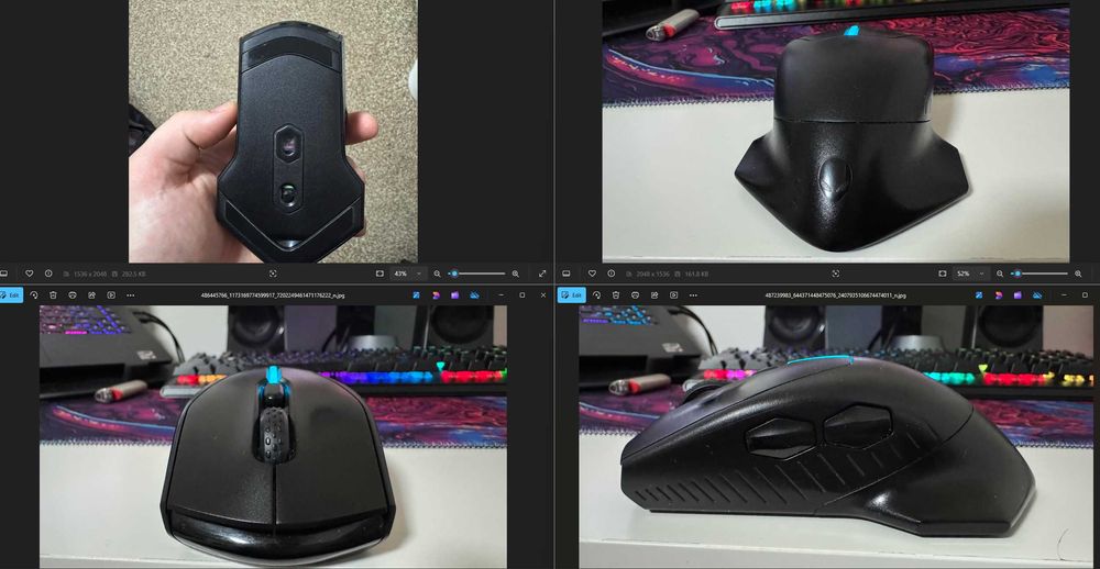 set periferice GAMING DELL ALIENWARE: mouse ; casti ; tastatura !!!
