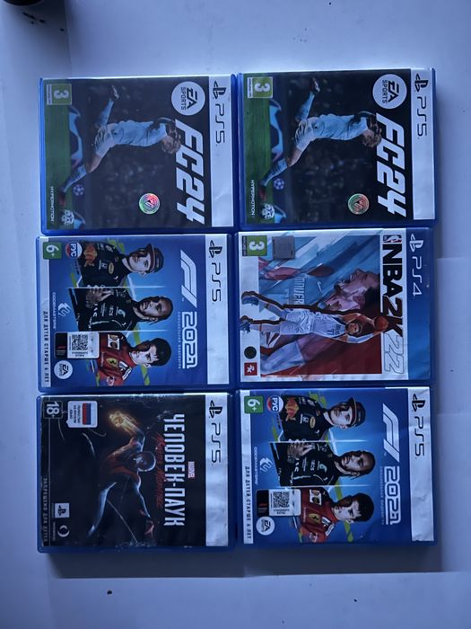 Диски на playstation 5