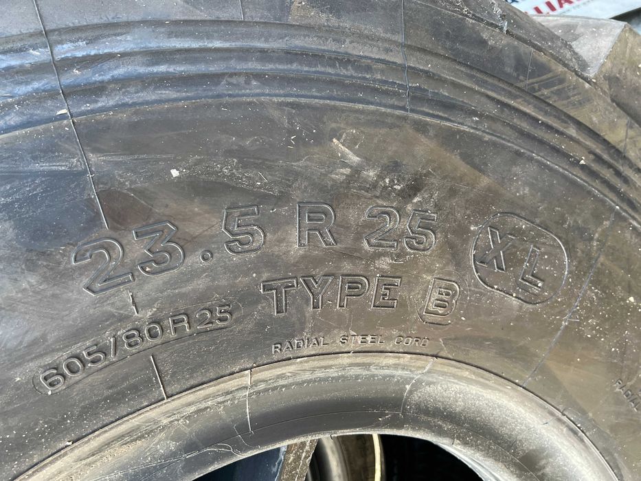 23.5R25 marca MICHELIN anvelope noi radiale pentru vola cu garantie