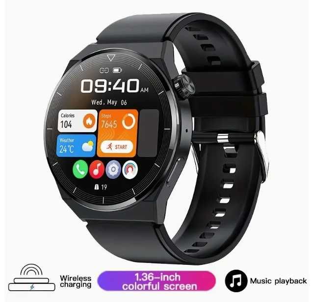 Smartwatch 46 mm nou, sigilat