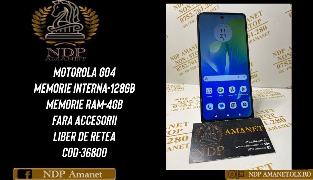 NDP Amanet Braila Moto G04 128gb (36800)