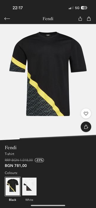 Оригинална тениска FENDI