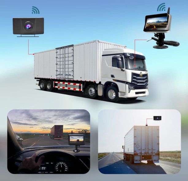 MHCABSR комплект WiFi камера за заден ход с монитор, 4.3-инчов монито