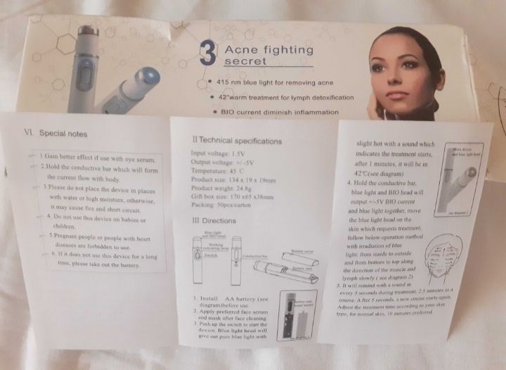 Pix cu laser pentru acnee