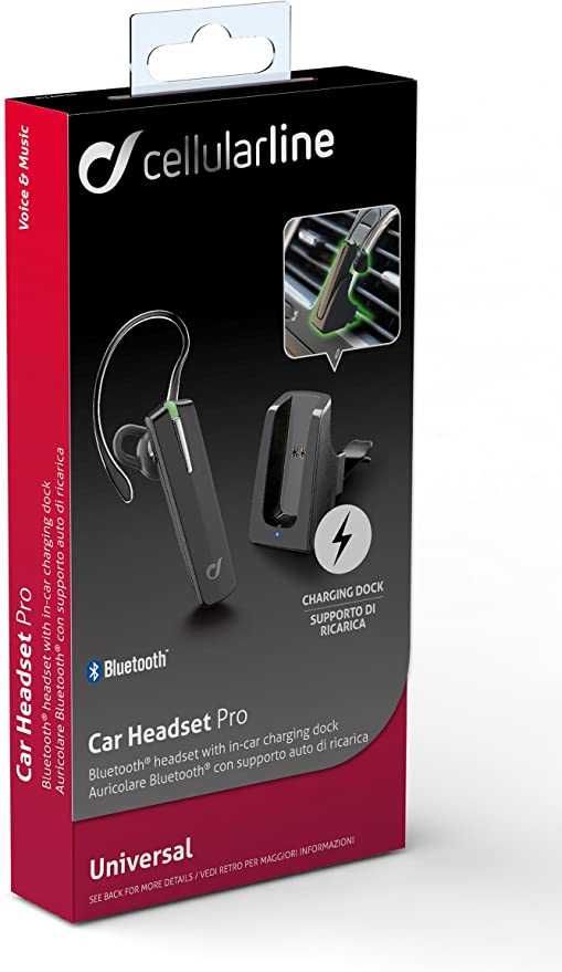 Bluetooth хендс фри Cellularline Car Headset Pro