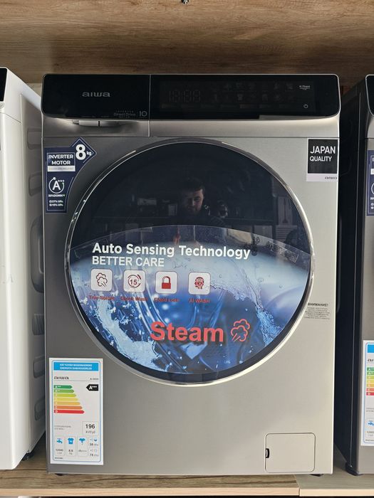 Стиральная машина Aiwa Ai8000 8kg Inverter Sensor Steam