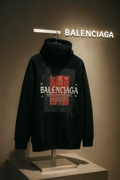 Hanorac Balenciaga OFf White amiri trapstar