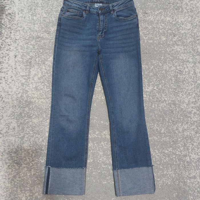 Blugi Denim cu tiv îndoit