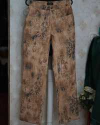 Pantaloni baroque cu talie înaltă