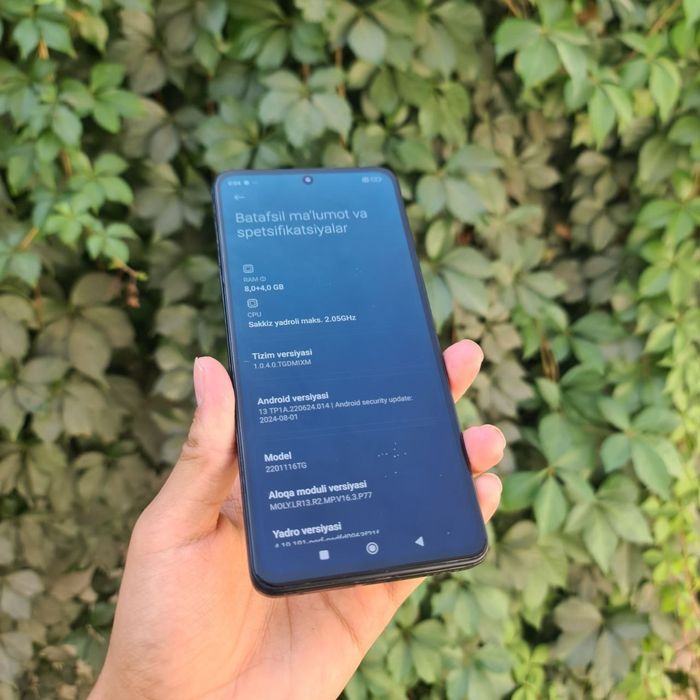 Redmi note 11 pro sotiladi dastavka bor