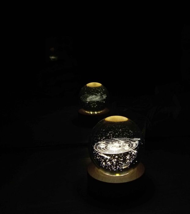 Sovgʻa uchun 3D Kristal Shar