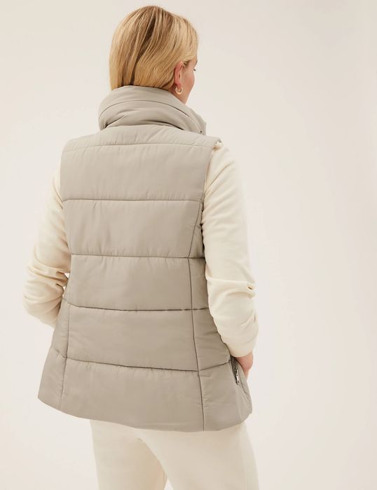 Vesta de dama Mark and Spencer culoare bej nou mărime 38 M