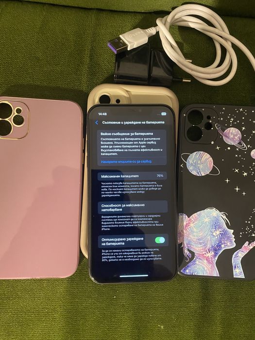Iphone 11 64gb black черен
