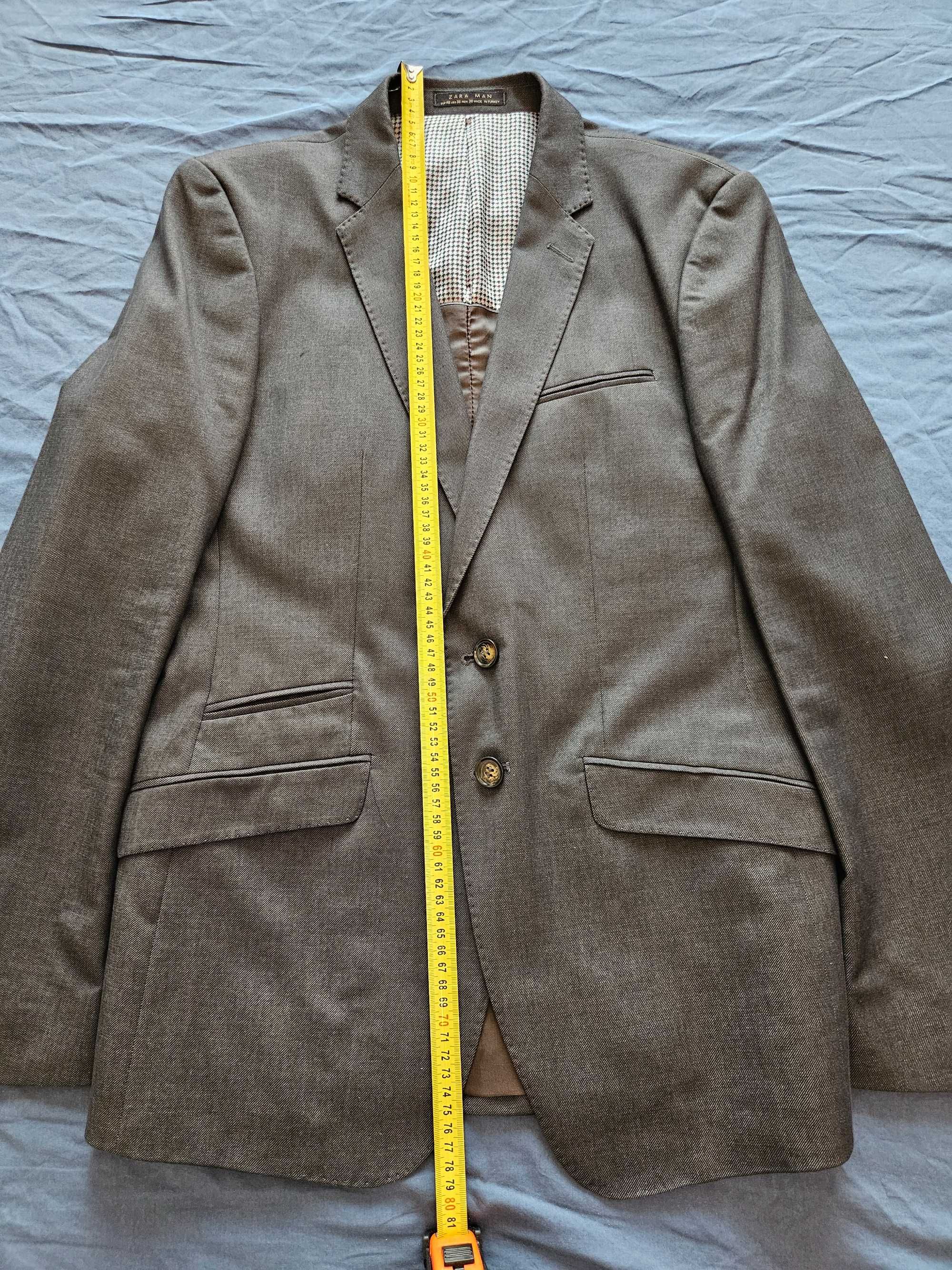Costum gri Zara Man marimea M stare impecabila