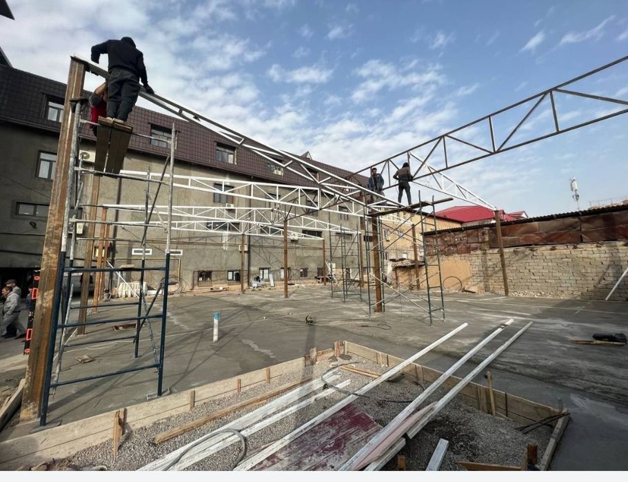 Naves Angar  senvich metaldan  barcha xizmatla bor