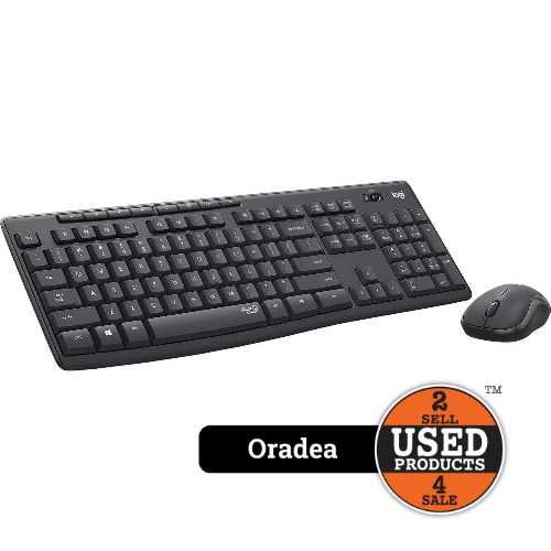 Kit Tastatura si Mouse wireless Logitech MK295, US | UsedProducts.ro