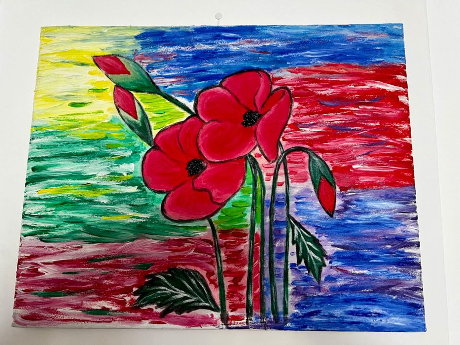 Vand tablou acrilic pe panza 40/50