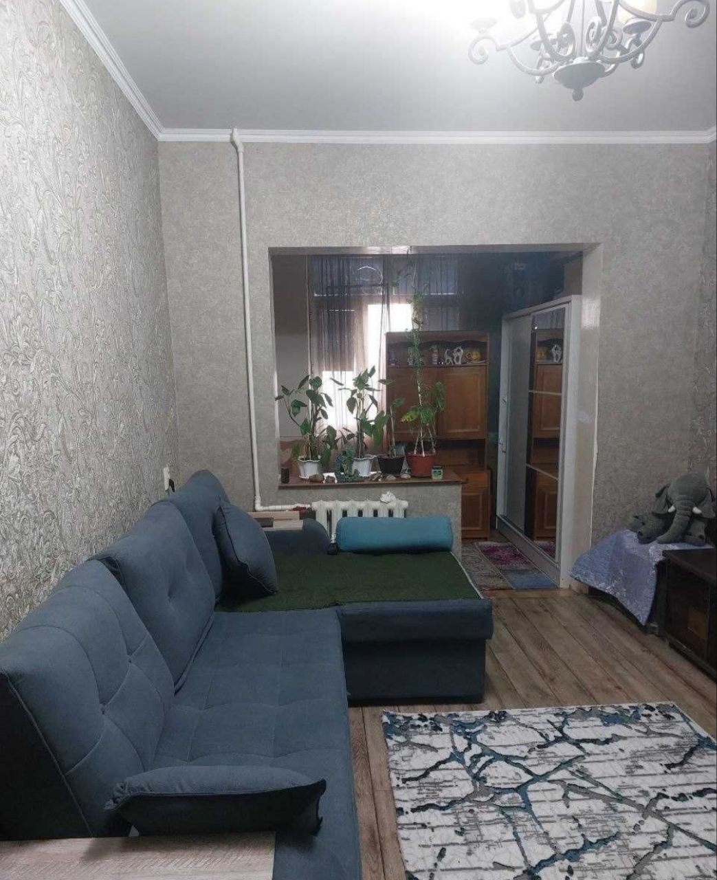 Продаётся Тузел 2 ,1 комнатная  Балкон 2×6