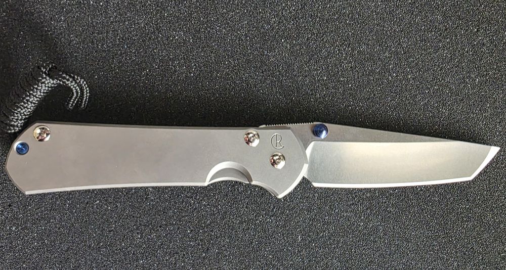 Chris Reeve Large Sebenza 31 tanto LH, glass blasted