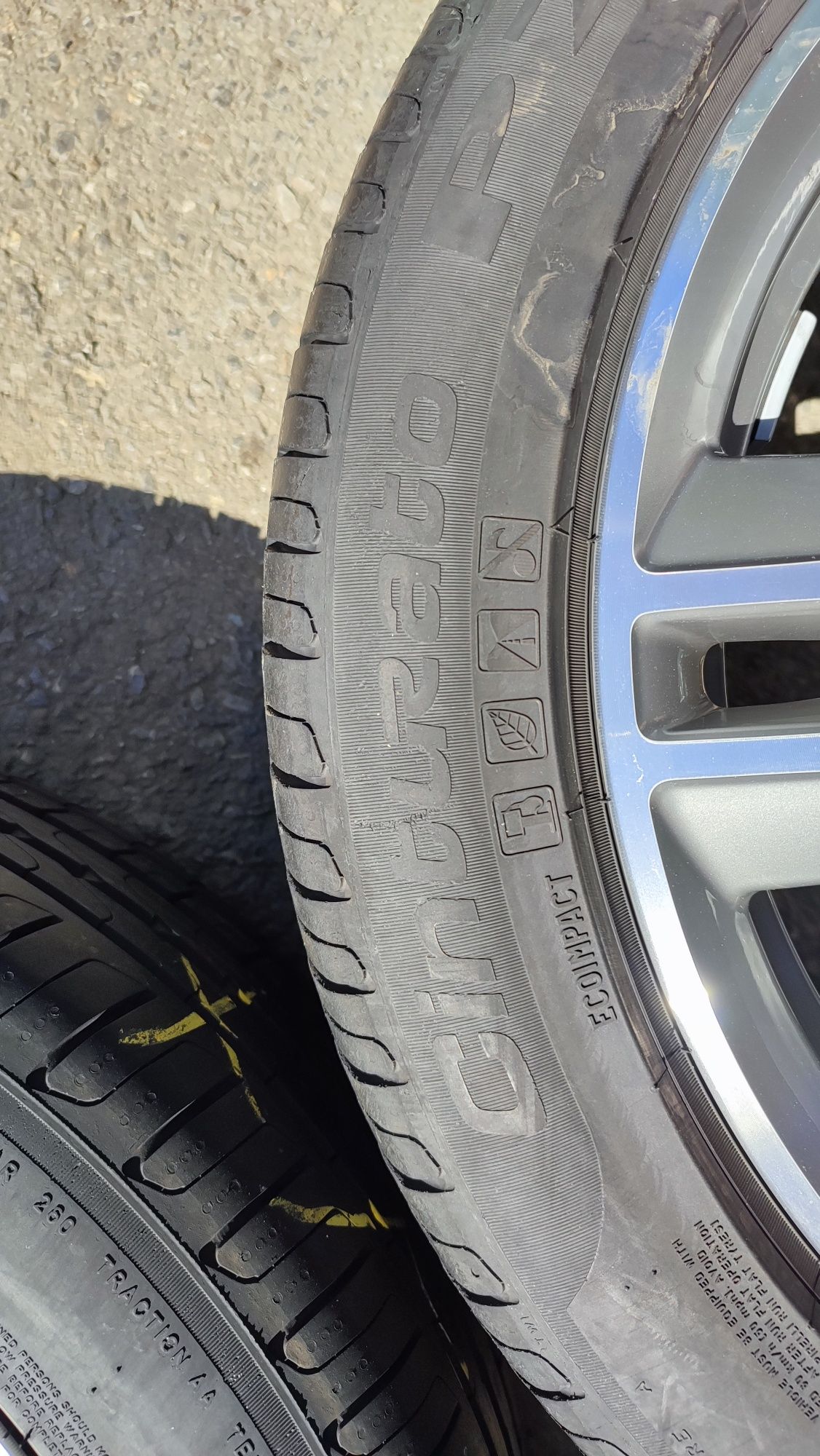 225/50/18" 4бр Pirelli cinturato p7 rft,dot3518,7mm