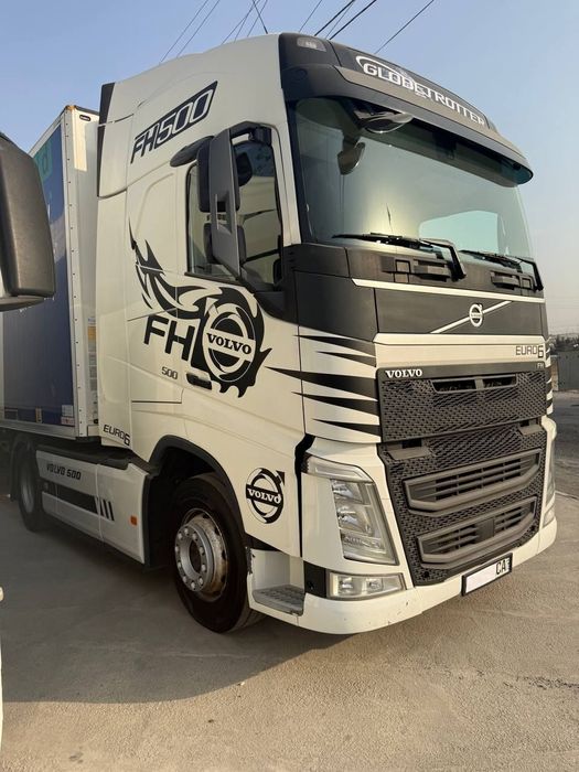 VOLVO FH500 EURO 6 + SCHMITZ Реф Сотилади