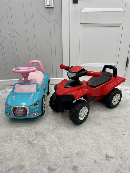 Машинки-каталки, велосипеды