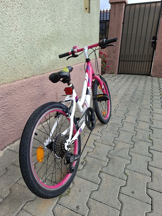 Bicicleta copii 6-8 ani, 6 viteze, roti 20