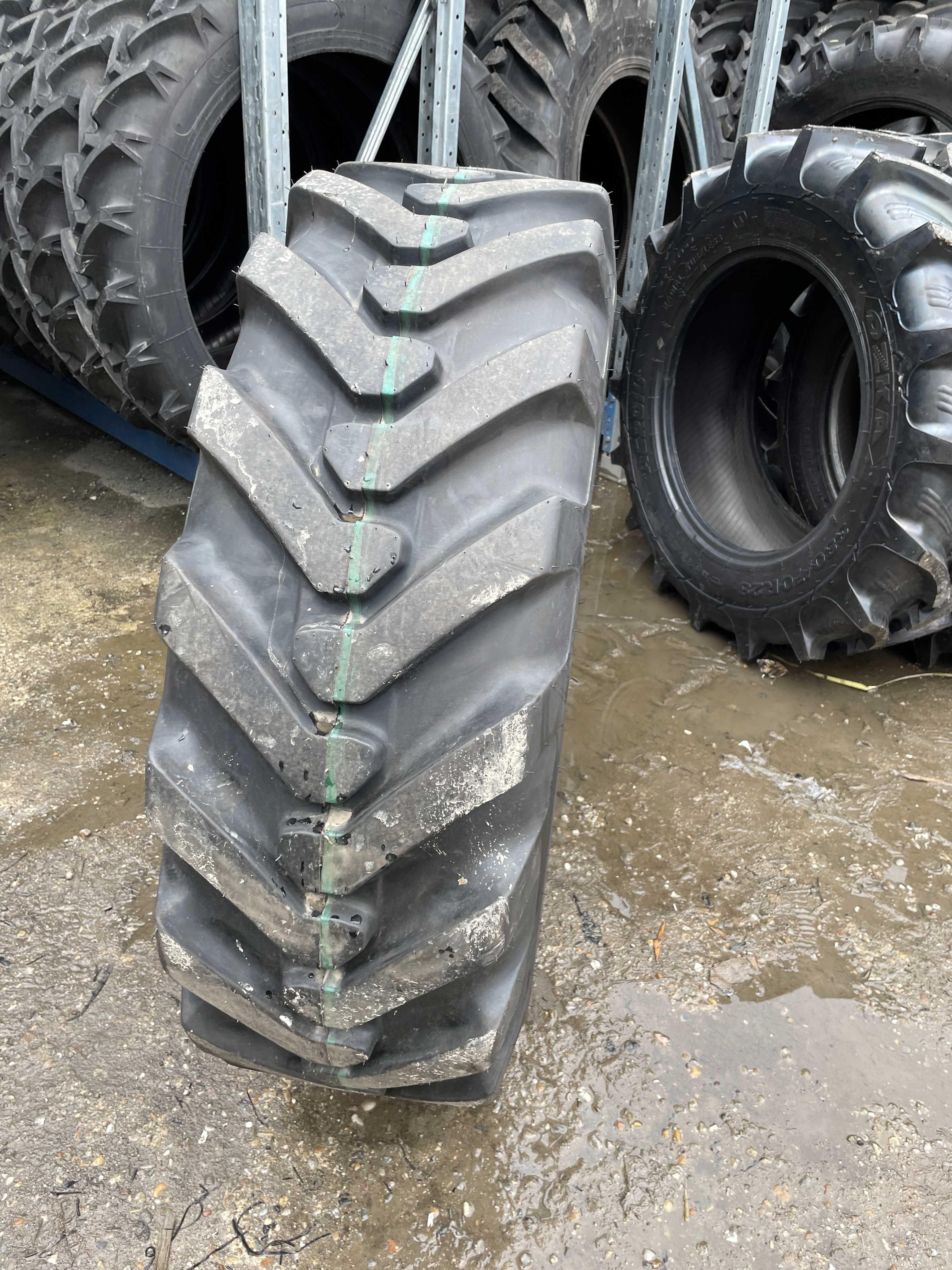 Cauciucuri noi industriale 15.5/80-24 pentru buldo marca OZKA