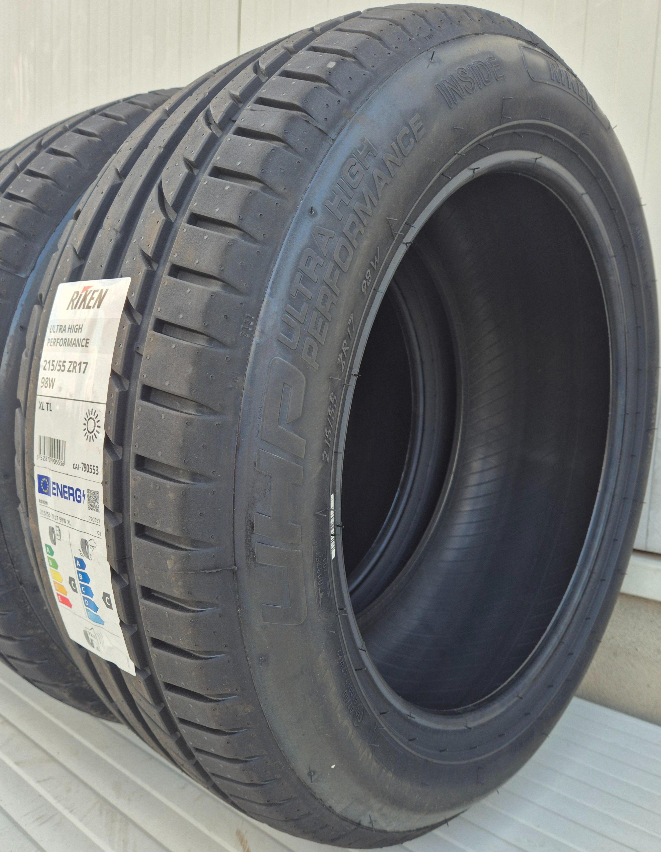 215/55 R17, 98W,RIKEN (by Michelin) UHP XL, Anvelope de vara