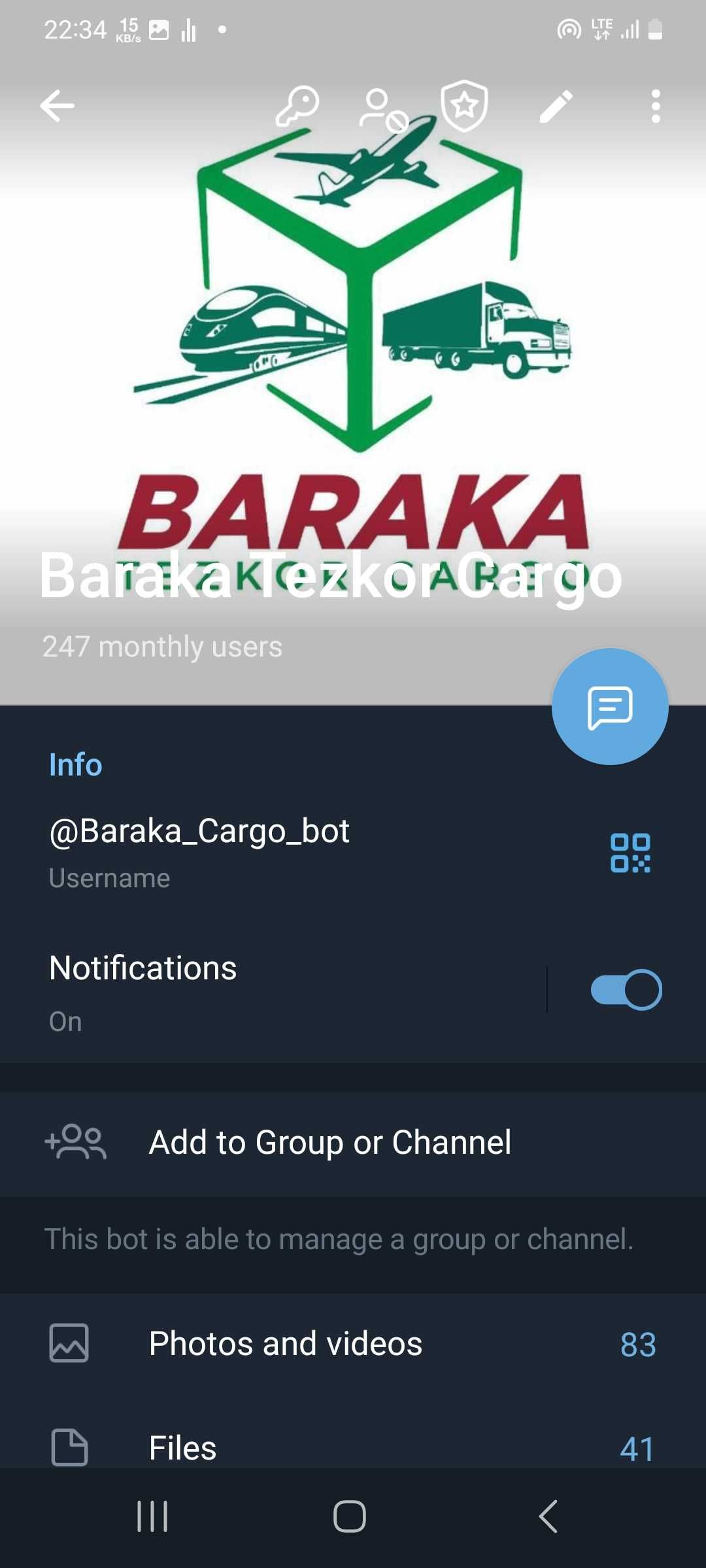 Telegram bot bisness uchun 40 S dan boshlab | Telegram бот для bisness