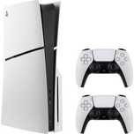 Playstation 5 slim disc edition + два джостика + телевизор 4к