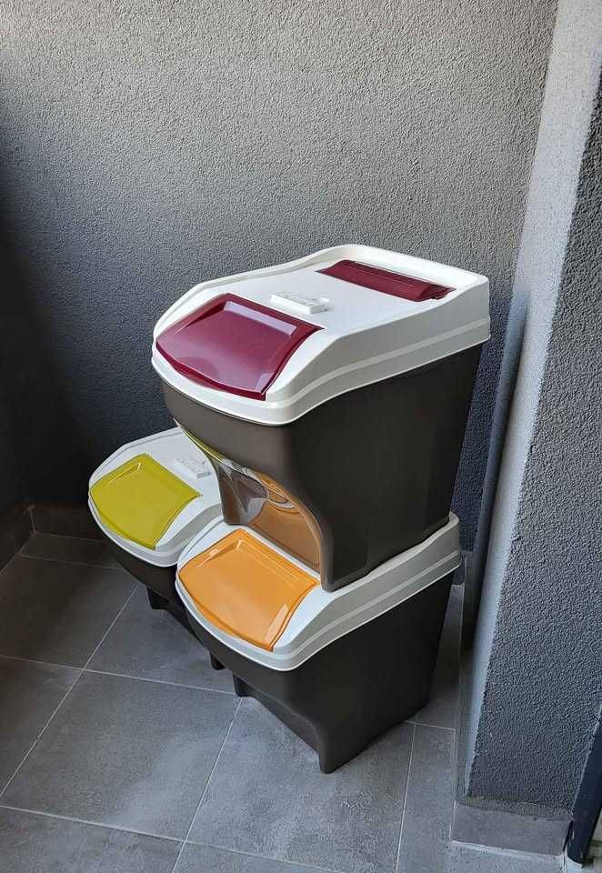 set de 3 cosuri de gunoi
