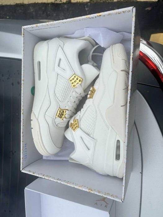 -OFERTA- Jordan 4 Metalic Gold - Orice Masura - Verificare Colet