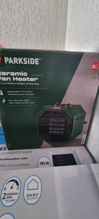 Aeroterma ceramica Parkside