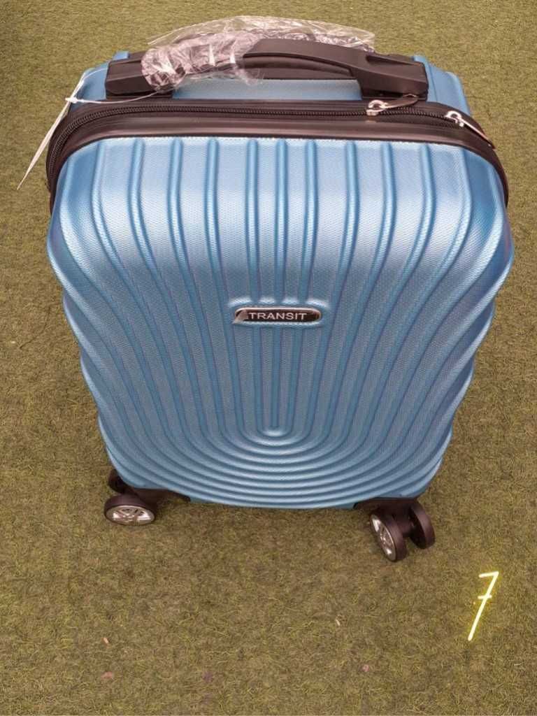 10 цвята!Куфар с колелца за ръчен багаж с твърдо покритие 40/30/20см