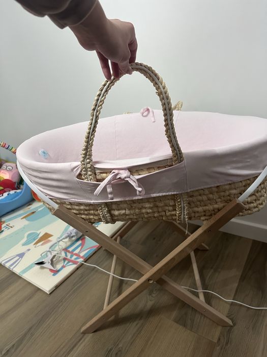 Set Cosulet Bebe Pentru Dormit & Salteluta Natural Ahoj Baby