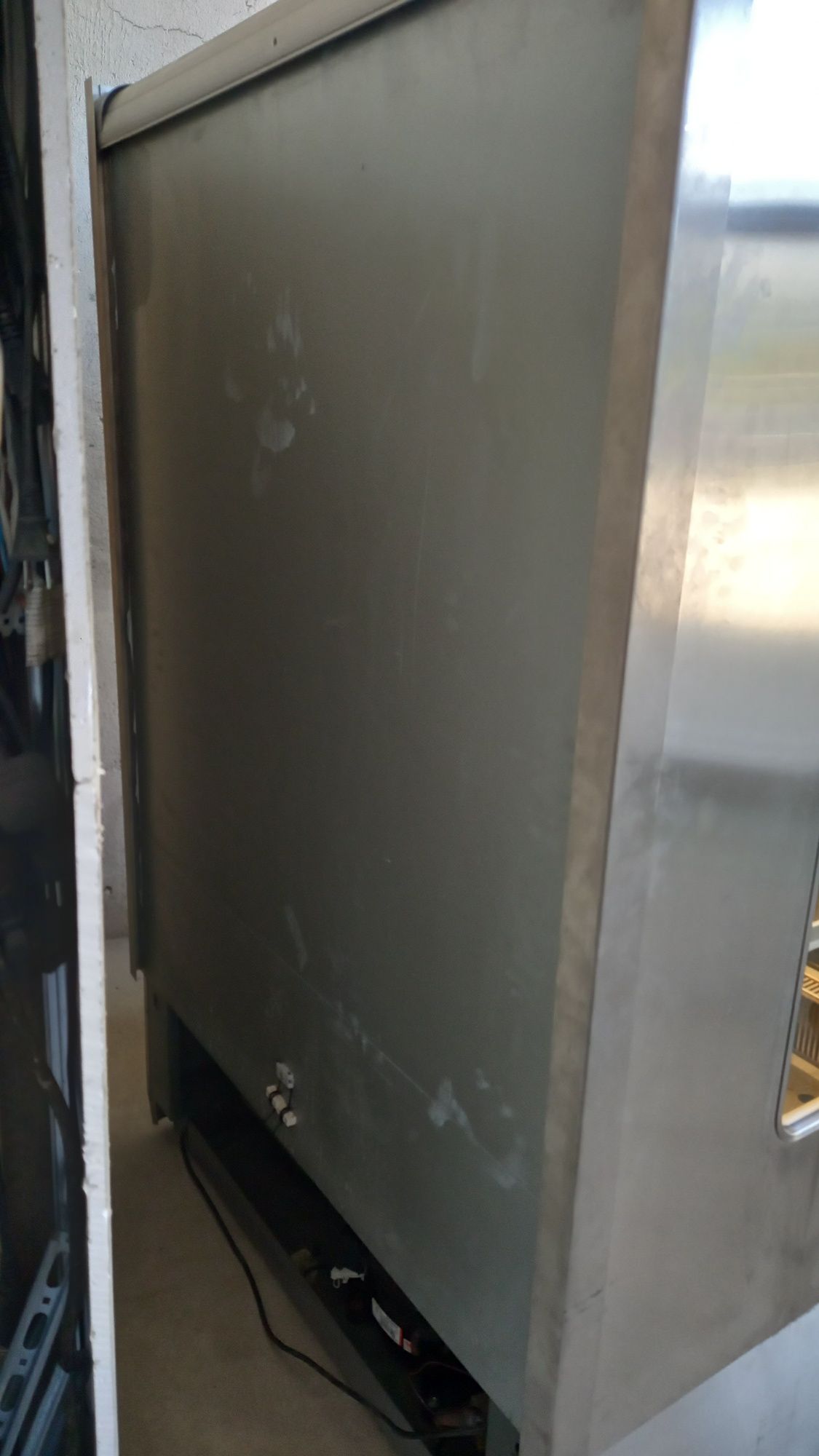 Магазинерска  хладилна витрина инокс Norpe